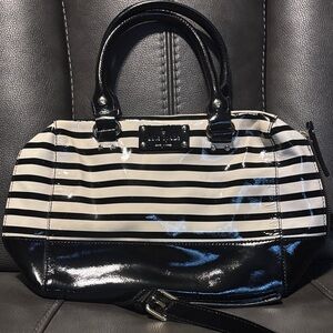 Kate Spade Wellesley Alessa Patent Leather Two Way Satchel Bag